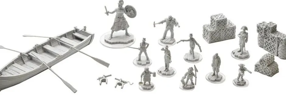 Wizkids Deep Cuts Miniatures: Ship's Crew Boxed Set
