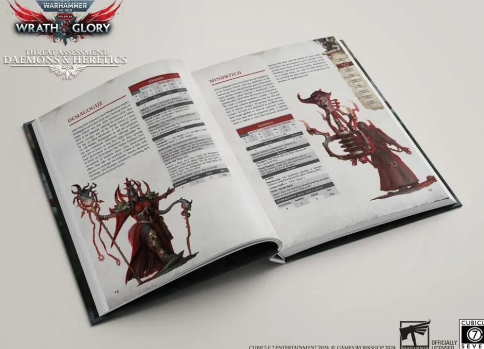 Wrath & Glory: Threat Assessment - Daemons & Heretics VO