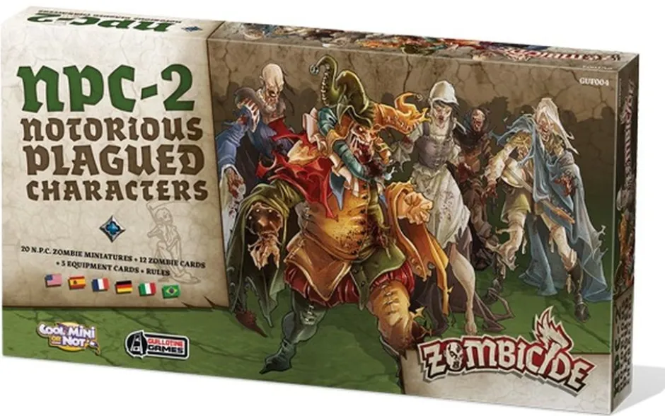 Zombicide Black Plague : Notorious Plagued Characters 2