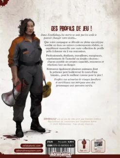 Zombiology 1 : Contamination - Livret PNJ et animaux